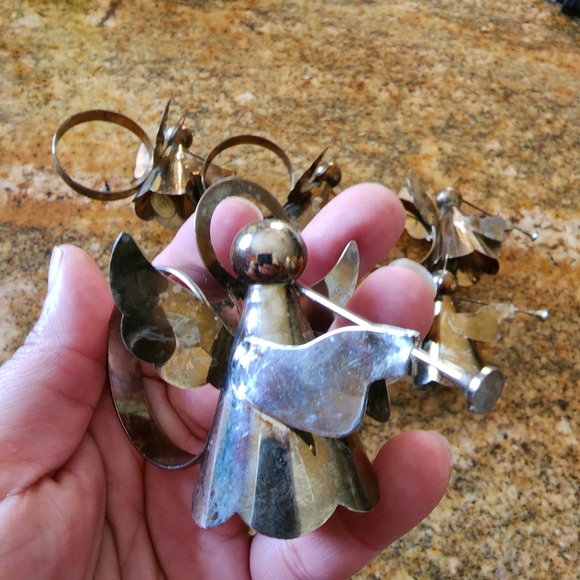 Silver Angel Napkin Rings - Picture 2 of 3